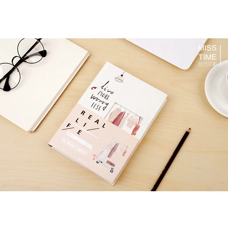Real Life A5 Thick Journal Notebook | Shopee Philippines