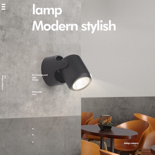 Nordic bedside lamp wall lamp fashion LED wall background wall living ...