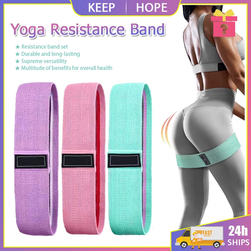 Muscle Club Hip Circle Fabric Resistance Bands Heavy Duty Booty Bands Glute Exercise Shopee