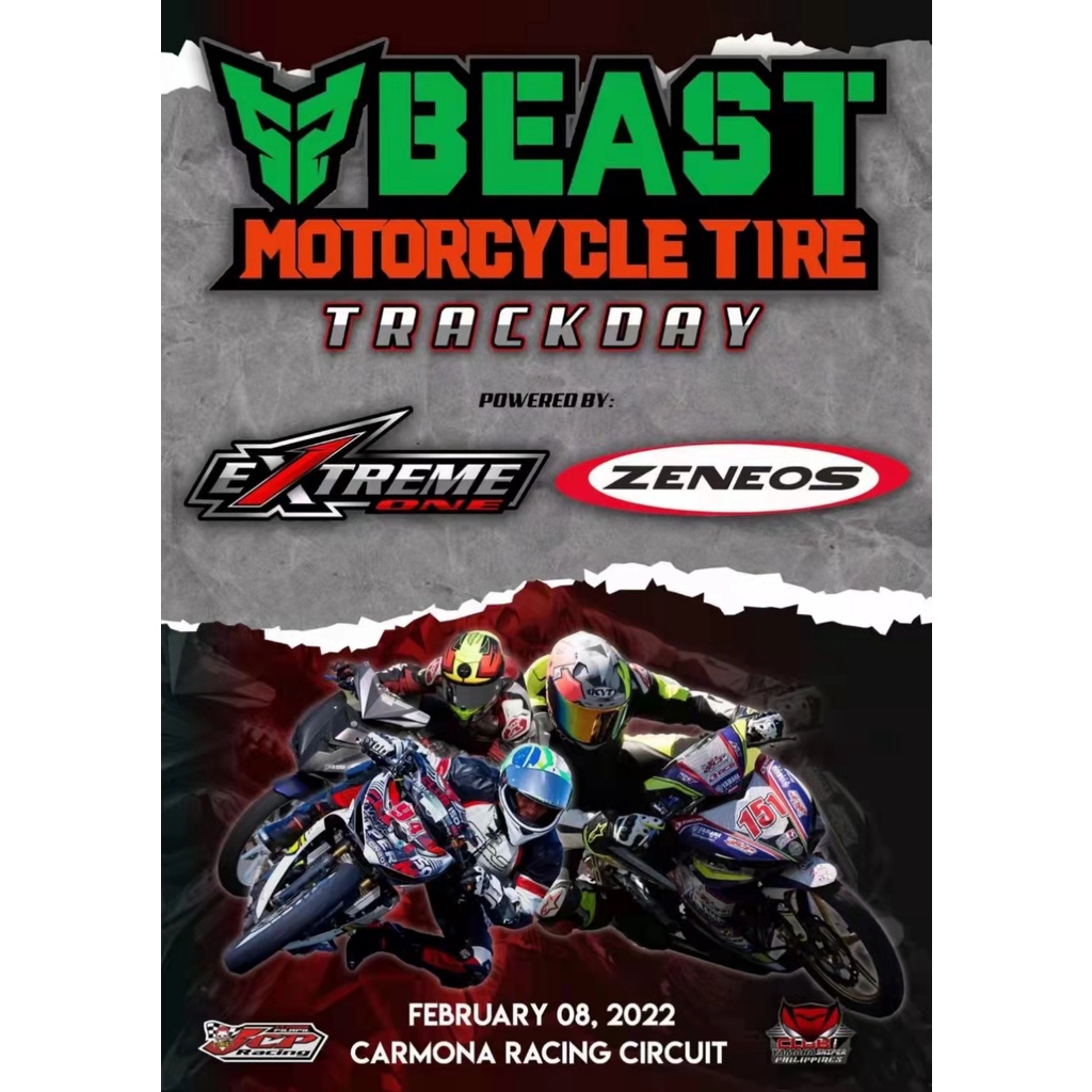 COD BEAST MOTORCYCLE TUBELESS TIRE SIZE 13 # FREE PITO / SEALANT 500ML ...