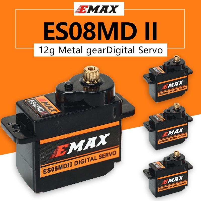 ES08MD EMAX 12G High Sensitivity Micro Servo RC Helicopter Digital