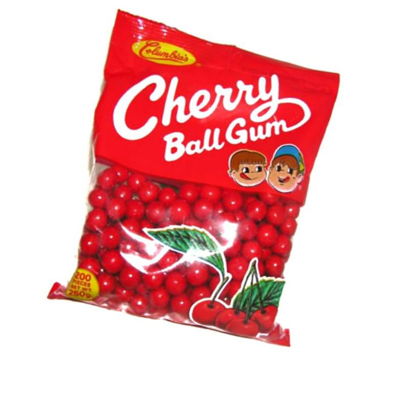 Bubblegum Cherry Ball Gum 100 pieces Sweets Candies Shopee Philippines