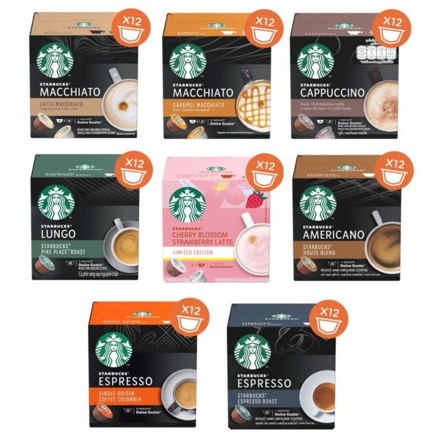 Starbucks by Nescafe Dolce Gusto Coffee Capsules