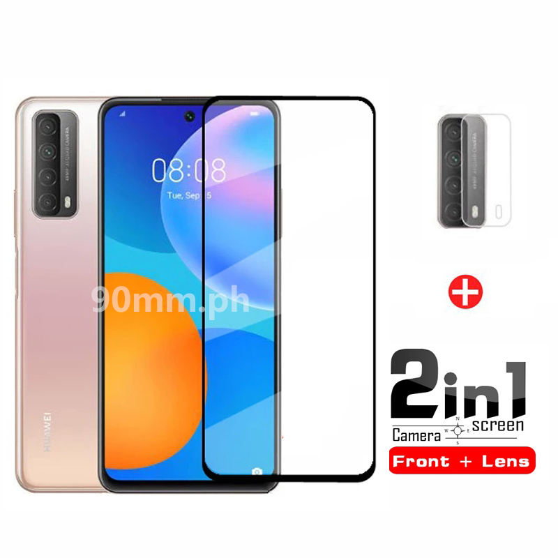 Huawei Y7a 2020 Tempered Glass Full Cover Screen Protector For Huawei