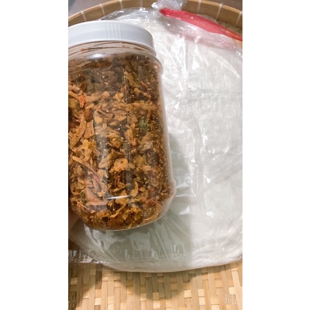 Combo 500g Dew-dried Rice Paper + 1 jar of 200g Salt Mixed with Fried ...