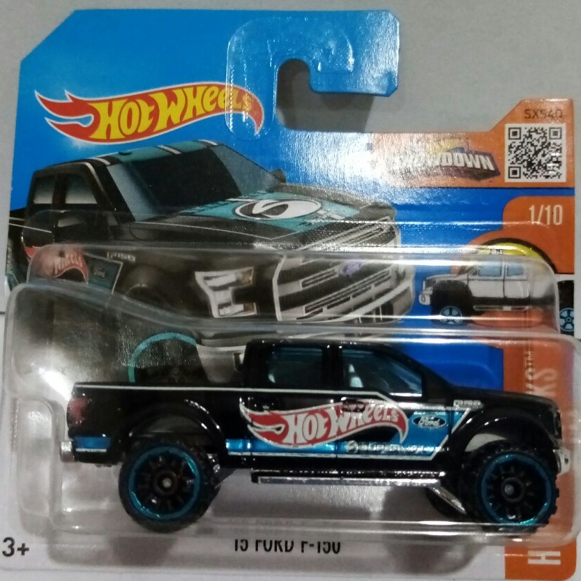 Authentic Hot Wheels 15 Ford F 150 Hw Hot Trucks Black Shopee Philippines