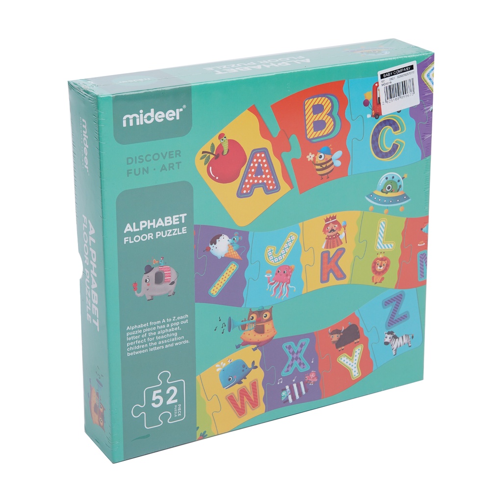 Mideer Alphabet Floor Puzzle Shopee Philippines