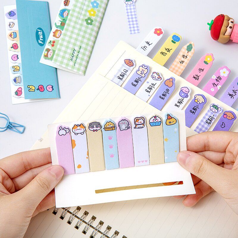 Sticky Notes Memo Stick Marker Post It Index Bookmark Sticker | Shopee ...