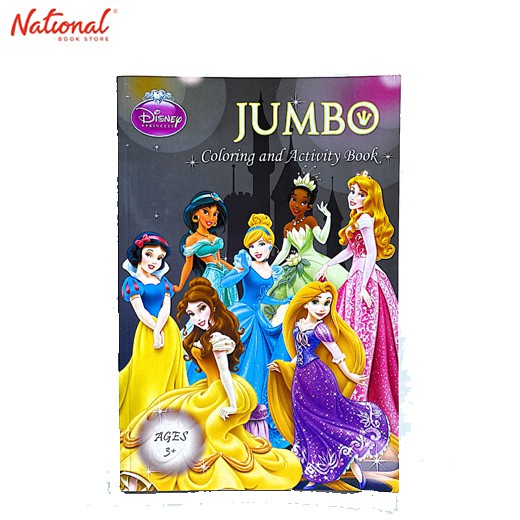 Disney Princess Jumbo Coloring And Activity Book CC | Shopee Philippines