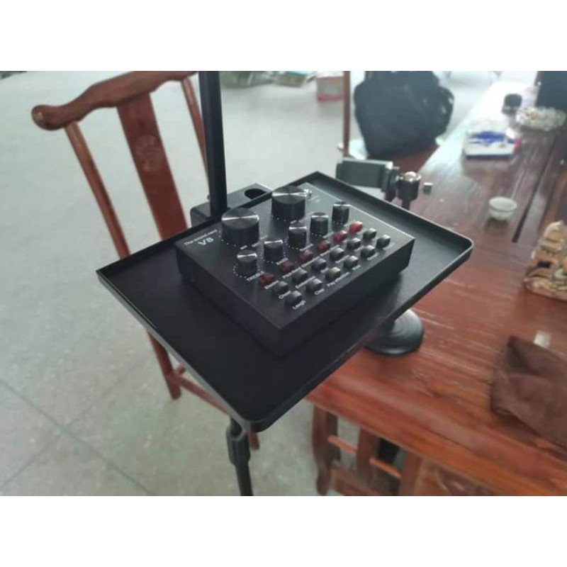 V8 Wired Condenser Microphone Live Sound Card V8 Stand Shopee Philippines