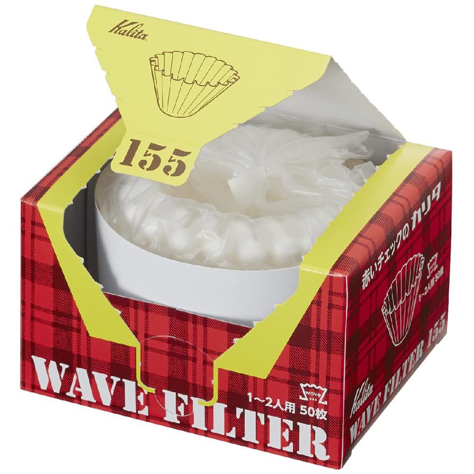 Kalita Wave Filters (50 pack) Wave 155 / Wave 185 Kalita FIlter KWF155