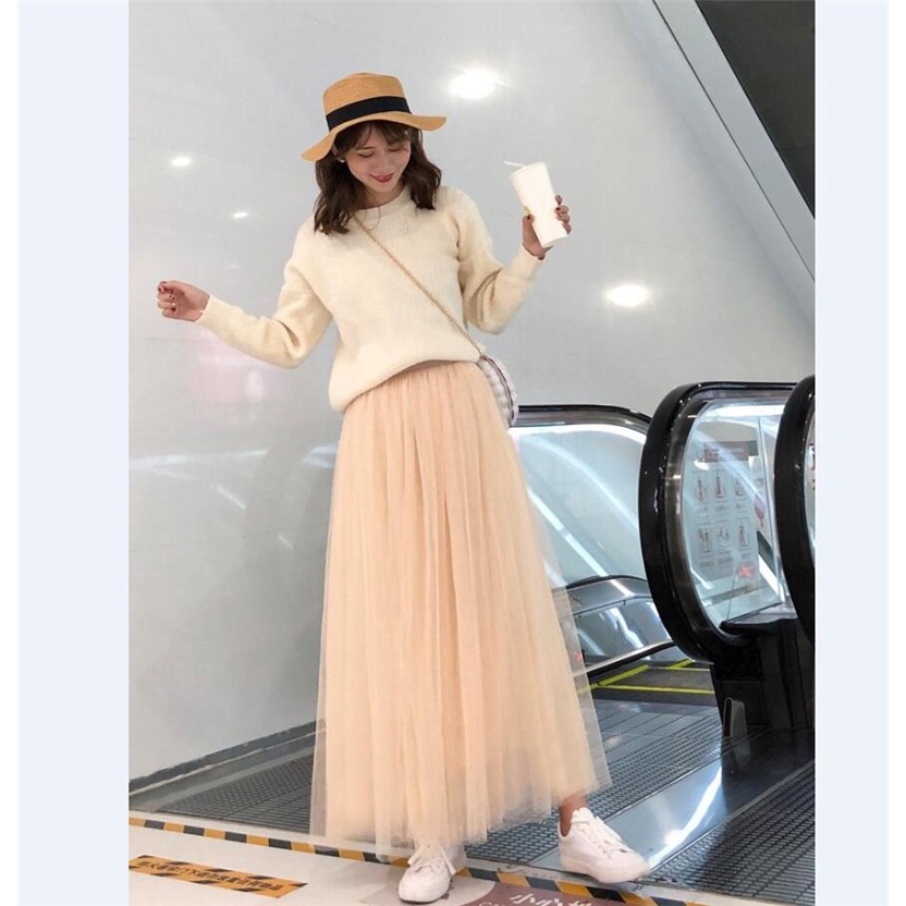 Long tulle skirt philippines sale