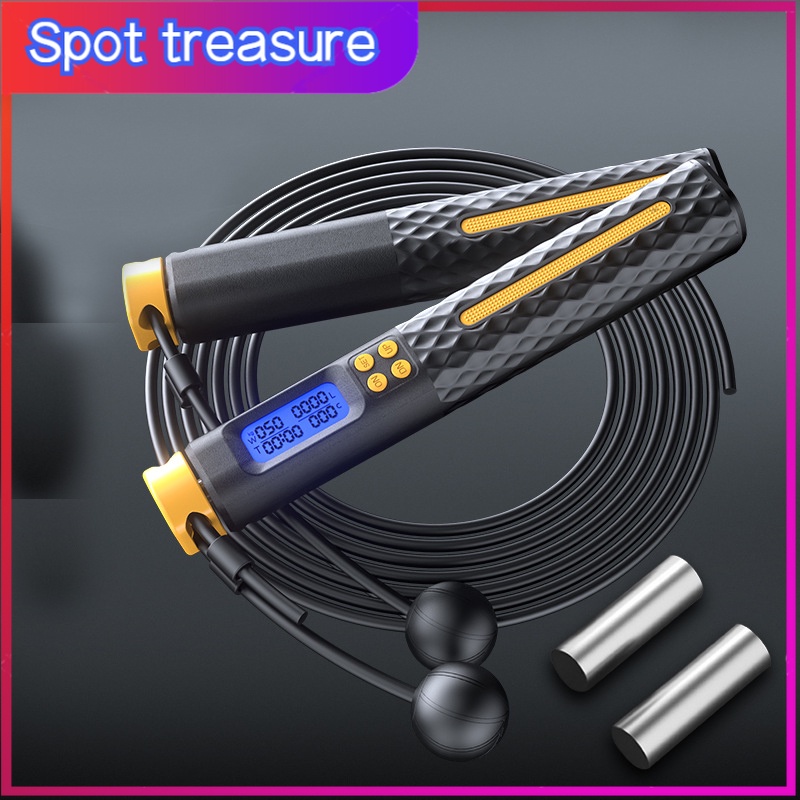 Auto Counting/Smart Jumper Rope Manila Speed Jump Rope na may Calorie ...
