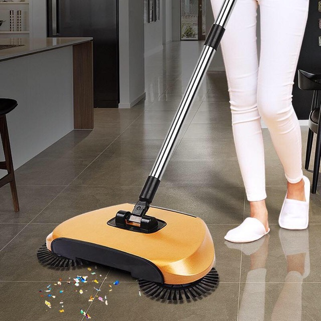 hand push sweeping floor machine magic broom dustpan machine | Shopee ...