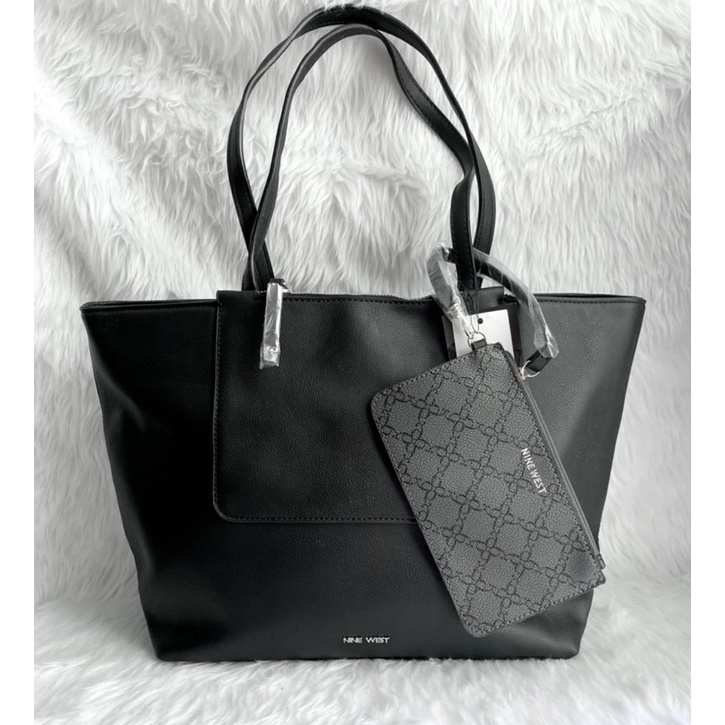 Nine west black discount tote