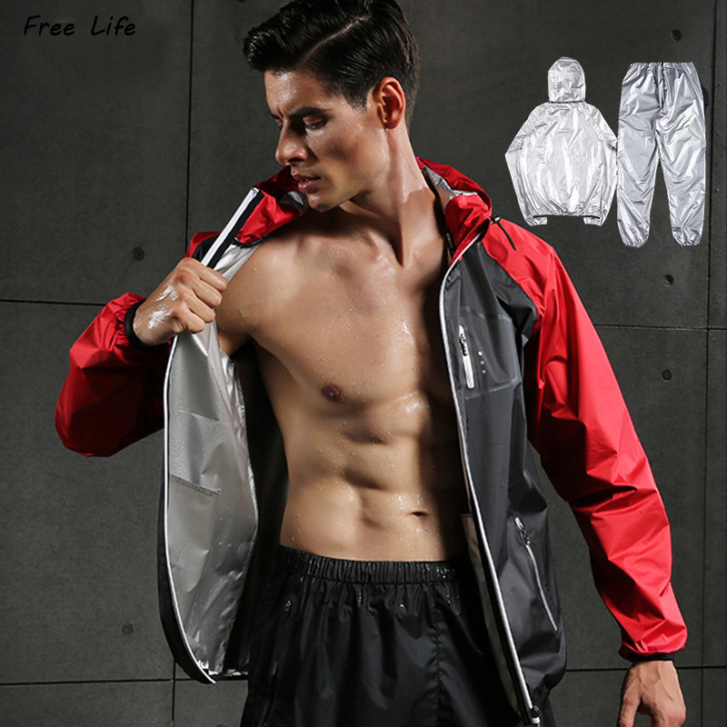 Free Life Loss Weight Sauna Suit for Men Sauna Jacket Sweat Suit Tracksuit Men Weight Control Clothing Sweat Suit Shopee Philippines