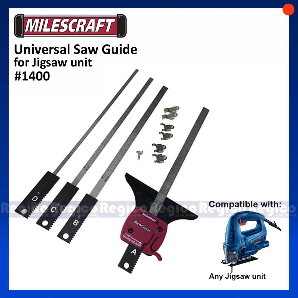 Milescraft Universal Saw Guide Parallel Guide for Jigsaw or Circular