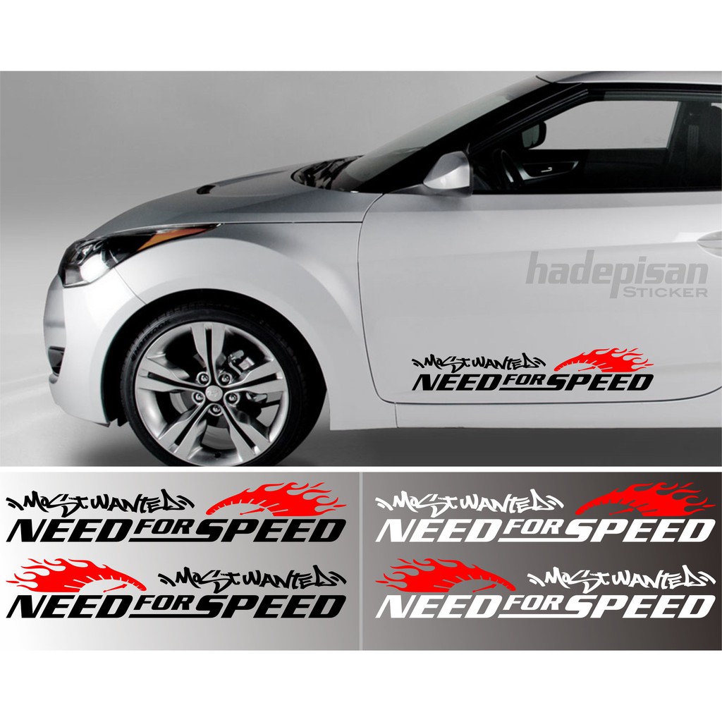 Car Sticker Cutting Sticker Car NEED FOR SPEED MOST WANTED Tribal ...