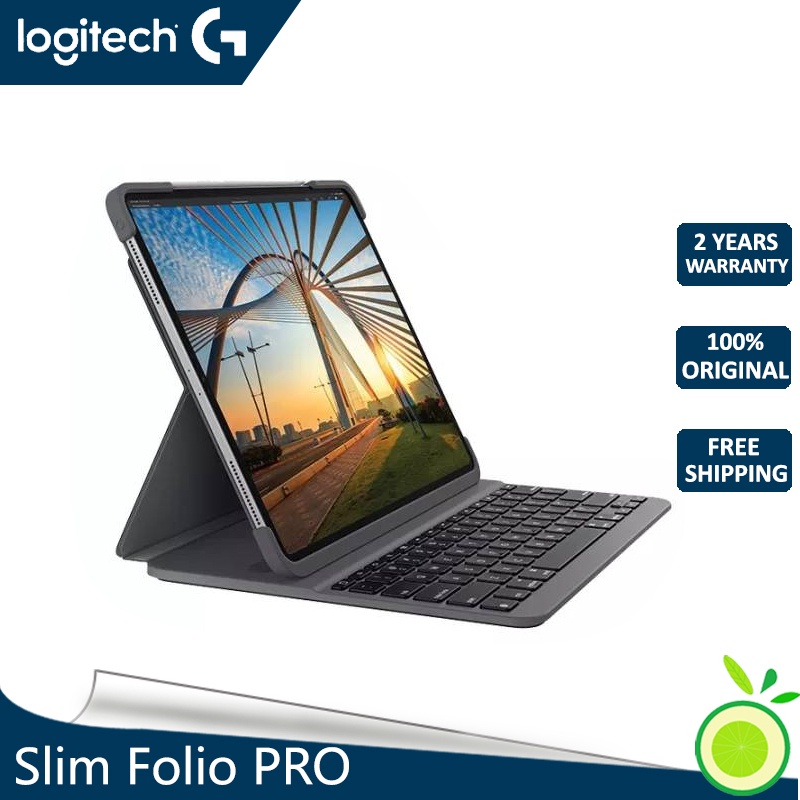 Logitech Slim Folio PRO iPad Pro 11inch Keyboard case with Integrated