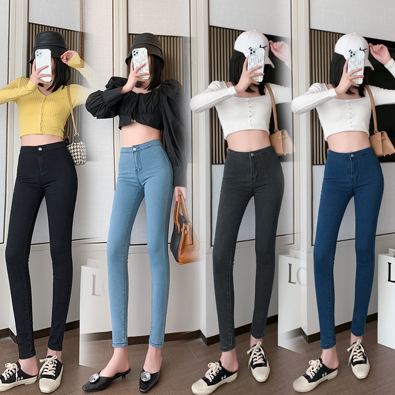 Women's High Waist Skinny Jeans Pants for Women