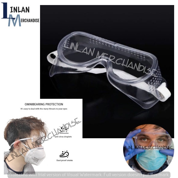 1 PC Laboratory Safety Goggles w Straps Anti Fog Anti Pollution Dust Proof Splash Proof 5005 Shopee Philippines