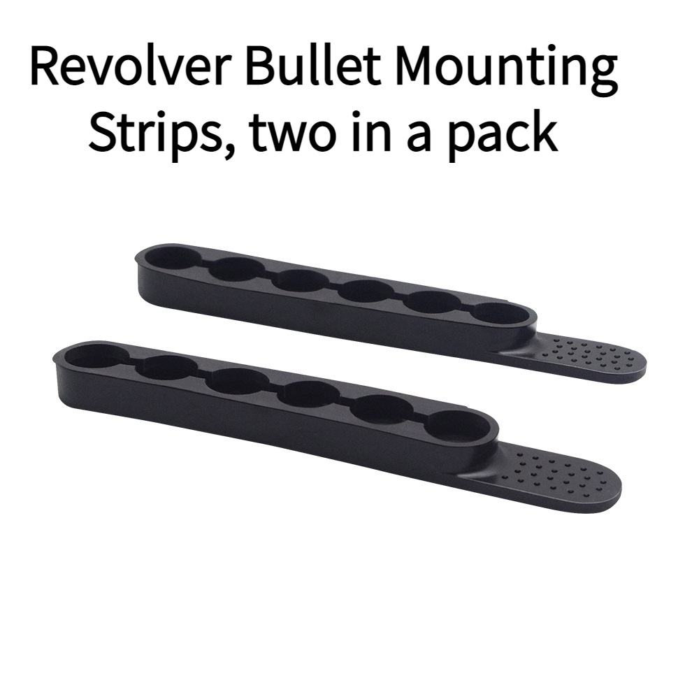 REVOLVERS Bullet Mounting Strips Pack Of Two Speed Strips Loading Bar ...