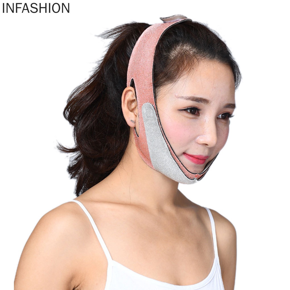 Facial Thin Mask Face V Shaper Slimming Bandage Face Lift Up Sleeping