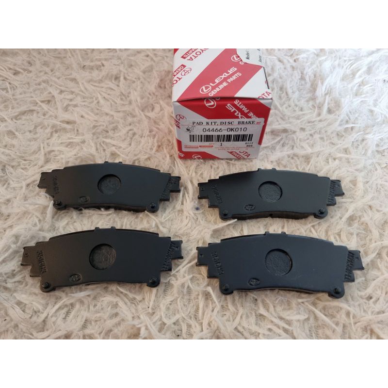 TOYOTA Rear Brake Pads Fortuner SKU (044660K010) Shopee Philippines