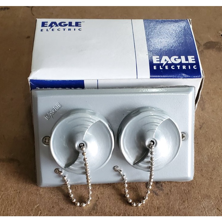 EAGLE #4982 - WP / WEATHER PROOF OUTLET - ZINC CAST with FOAM ...