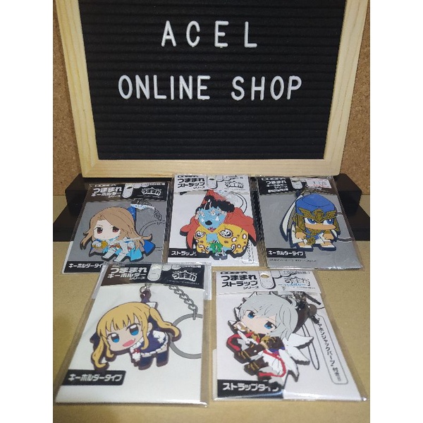 COSPA Tsumamare Strap/Keychain GRANBLUE FANTASY, YU GI OH,SAEKANO ...