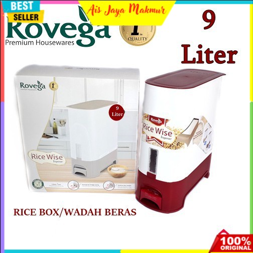 Rovega Rice box 9kg/Rice storage area | Shopee Philippines