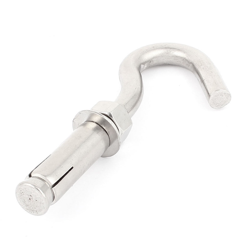 2pcs M6 Male Thread Sleeve Anchor Expanding Hook Expansion Bolt Screw