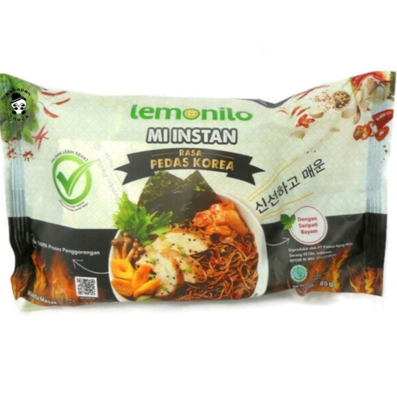 Lemonilo Korean Spicy Instant Noodles 85 gr | Shopee Philippines