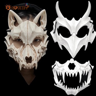 Mask Wolf Masks Fox Cosplay Therian Masquerade Face Halloween