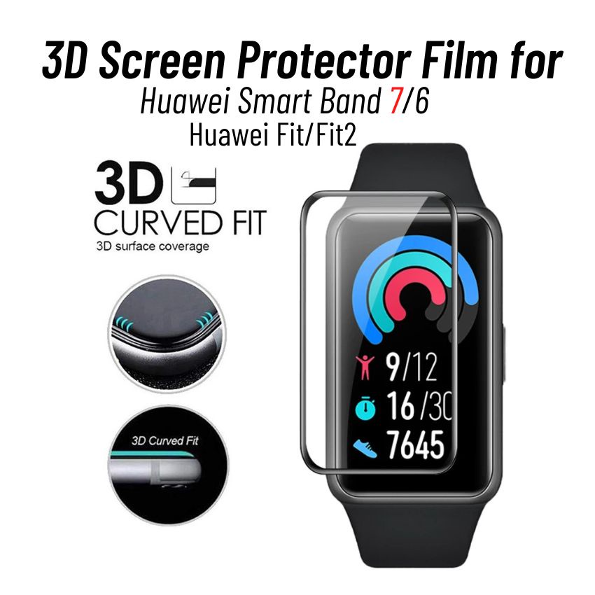 3D Curved Full Cover Screen Protector For OPPO Watch Free film