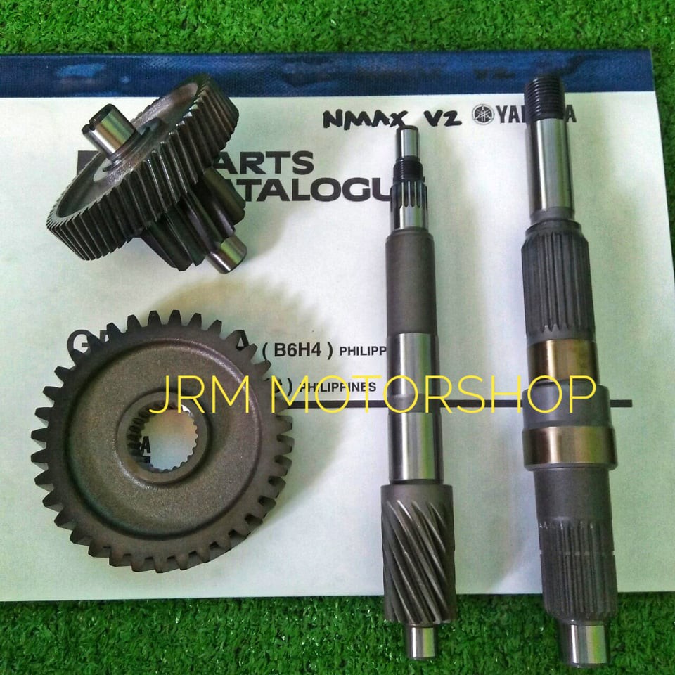 GEAR SET transmission NMAX V2 100 YAMAHA GENUINE Shopee Philippines
