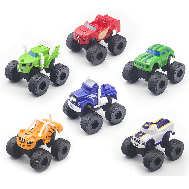 Blaze Monster Machines Fire and Machine Monster Toy Car | Shopee