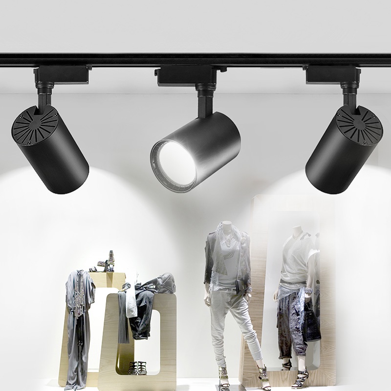 CANMEIJIA 1pc LED Cob Track Light Ceiling 220v Lamp Spot Lights ...