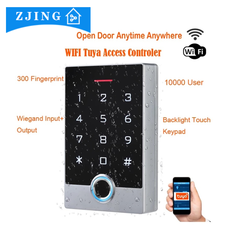 WiFi Tuya App Door Opener Waterproof Fingerprint Access Control System ...