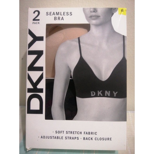 ORIGINAL DKNY SEAMLESS BRA 2-PACK, SMALL