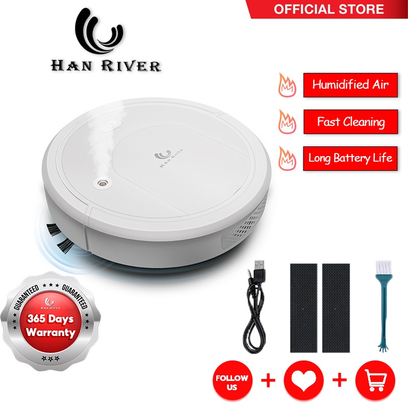 HAN RIVER Vacuum Cleaner HRSDJ02 Home Automatic Intelligent Sweeping