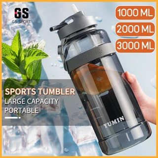 Half Gallon Water Bottle, 1.8L/2.8 L Large Water Bottle with Straw and  Portable Handle Strap, Gym Water Bottle for Sports - AliExpress