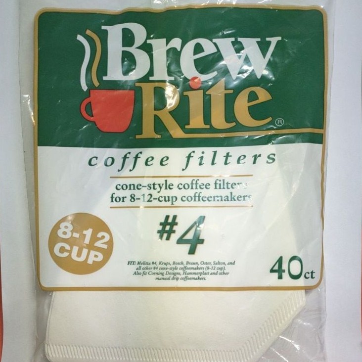 Brew rite outlet coffee filters