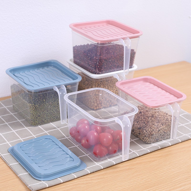 High quality plastic sealed storage box kitchen storage box transparent ...