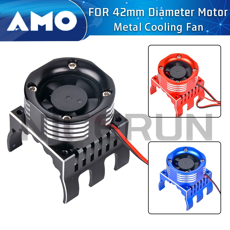 42mm Diameter Motor Metal Cooling Fan for RC Electric Remote Control ...