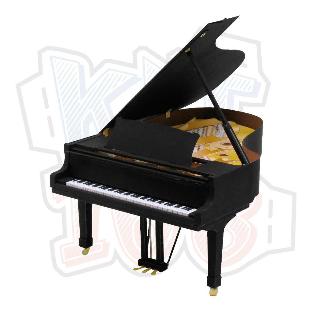 Grand Piano musical instrument paper model | Shopee Philippines