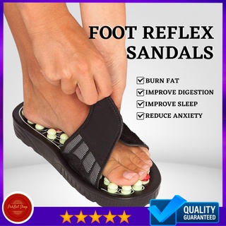 Foot discount reflex slippers