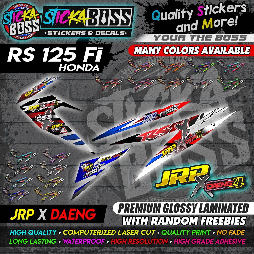 Honda rs store 125 colors