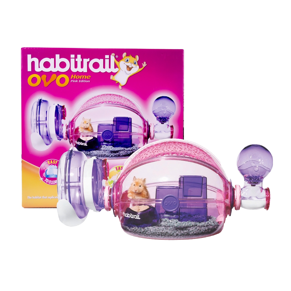 Habitrail OVO HomePink Edition Hamster Cage Famous Warm Version Large