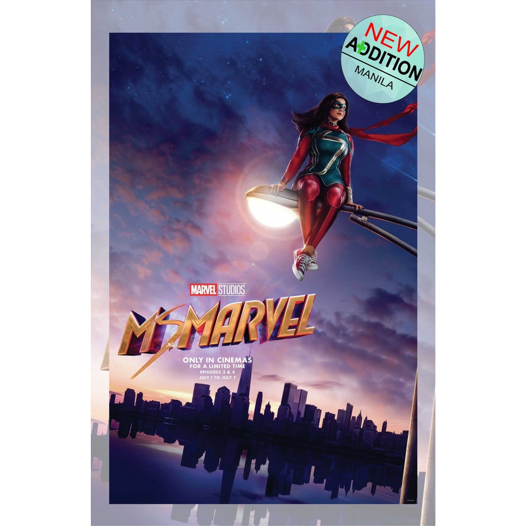 MS MARVEL Collectible Series Poster | Shopee Philippines